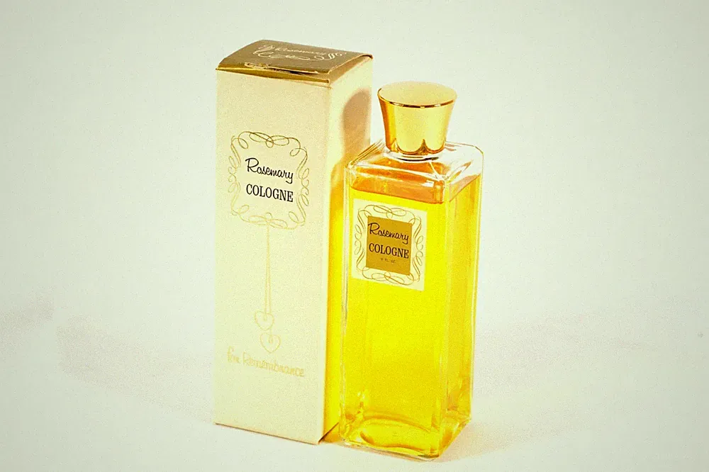1960s Rosemary Cologne For Remembrance 6 oz Perfume Rosemary Products