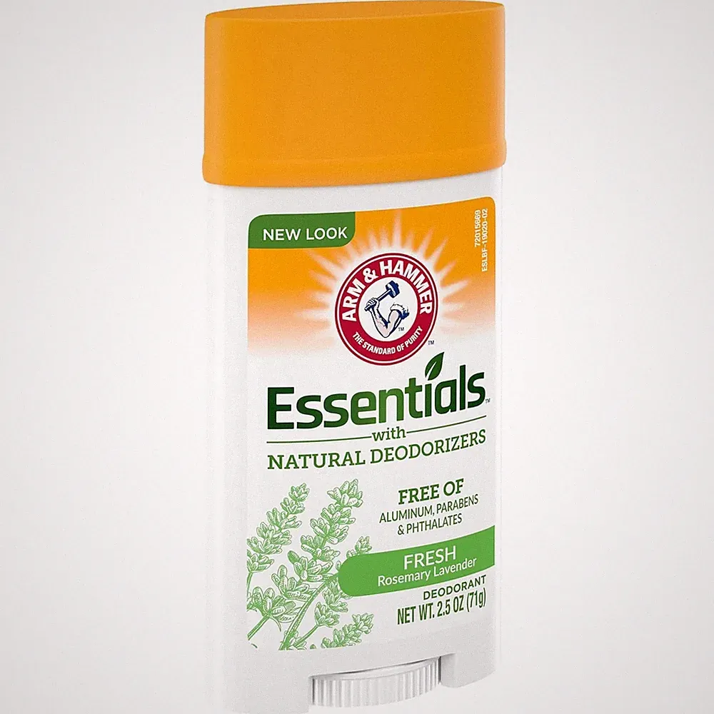 ARM & HAMMER Essentials Natural Deodorant Fresh Rosemary Lavender 2.50 oz (Pa...
