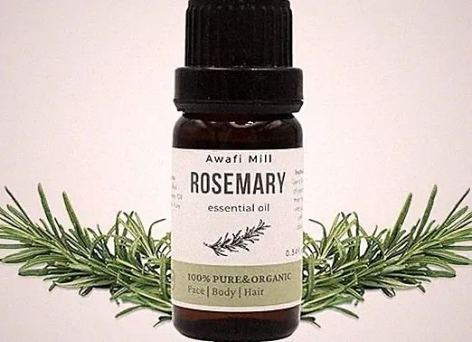 AWAFI MILL Rosemary Essential Oil (Rosmarinus officinalis) - 10 ML