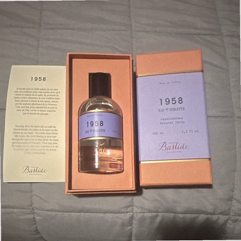 Bastide 1958 Eau de Toilette 3.3 fl oz Spray Bergamot Rosemary Musk