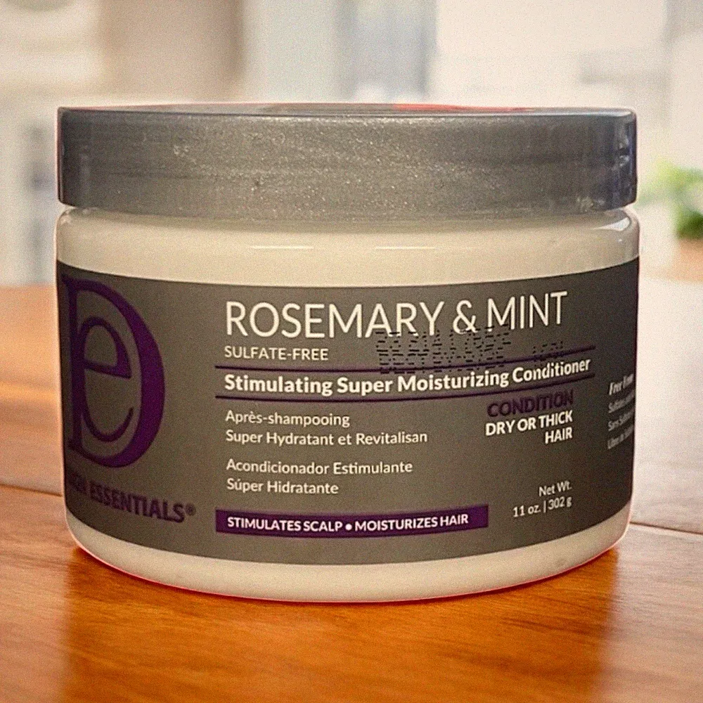 Design Essentials Rosemary & Mint Stimulating Super Moisturizing Conditioner 11z