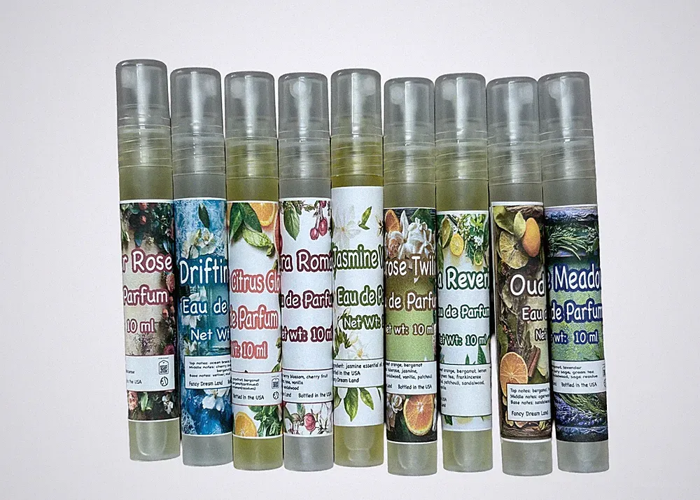 DIY 10ml Eau de Parfum / Perfume - 20% Two Natural Essential Oil+ Alcohol 56Opti