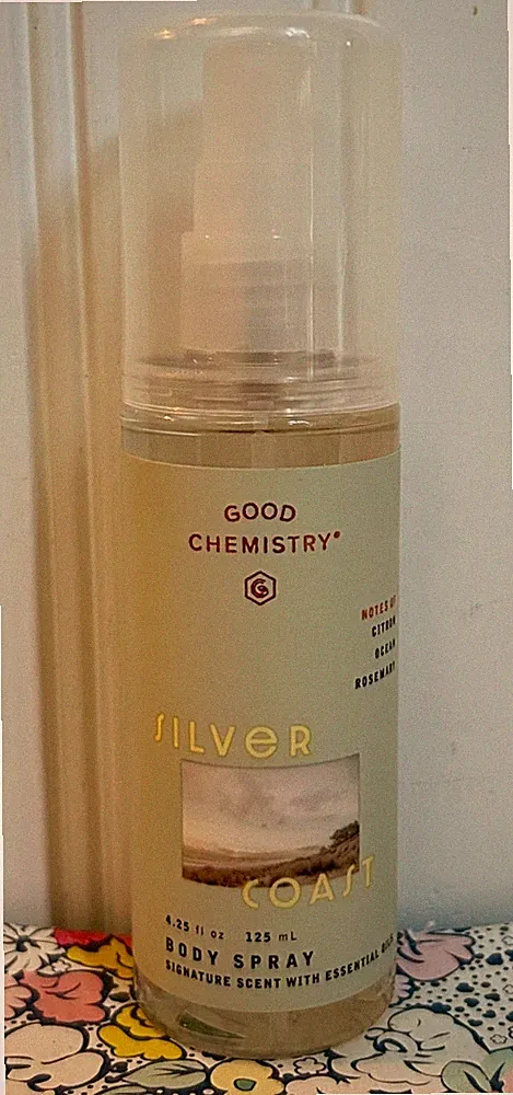 GOOD CHEMISTRY SILVER COAST BODY SPRAY 4.25 OZ MIST Citrus + Ocean + Rosemary
