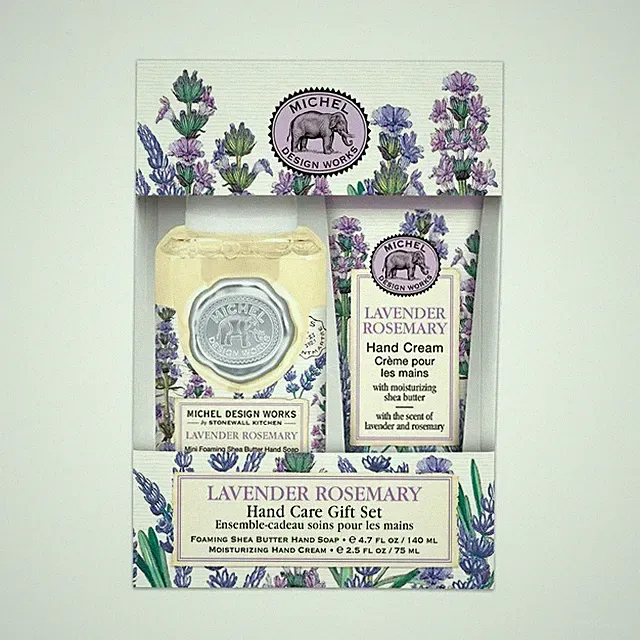 Michel Design Works Hand Care Gift Set, Lavender Rosemary (841081)